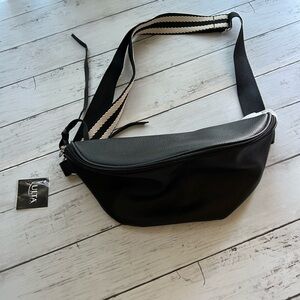 NWT ULTA Black Fanny pack/ crossbody belt bag